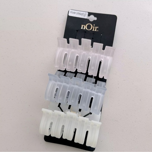 Noir Hair Claws Clips Womens Hair Accessories - Picture 7 of 8